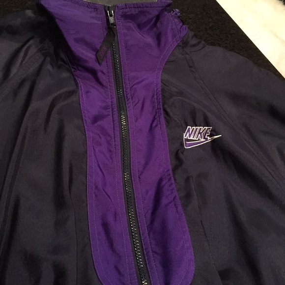 🔥RARE 90s Nike windbreaker jacket Long S/M - Picture 5 of 8